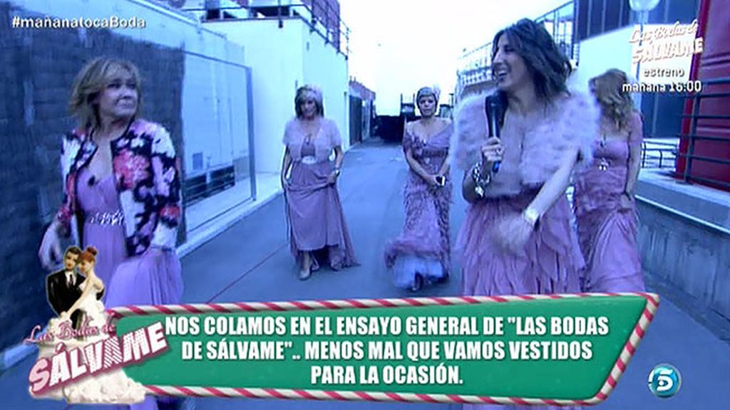 Las madrinas de 'Sálvame', al encuentro de J.J., Kiko y Carmen Alcayde