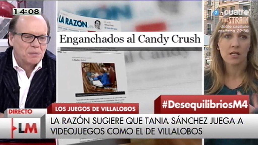 T. Sánchez: “No sé jugar al Candy Crush, el último juego de ese perfil del que participé es la granja de Facebook”