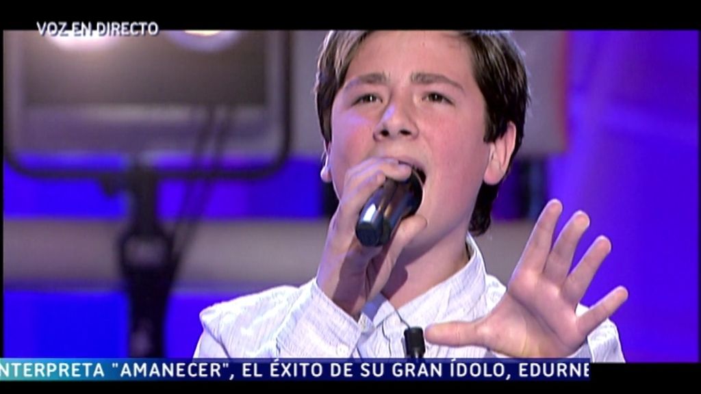 Pedro, primer semifinalista de 'Got talent', interpreta 'Amanecer', en '¡QTTF!'