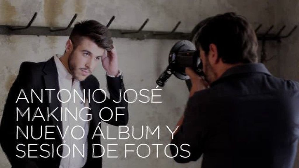 Descubre el making of del primer álbum de Antonio José