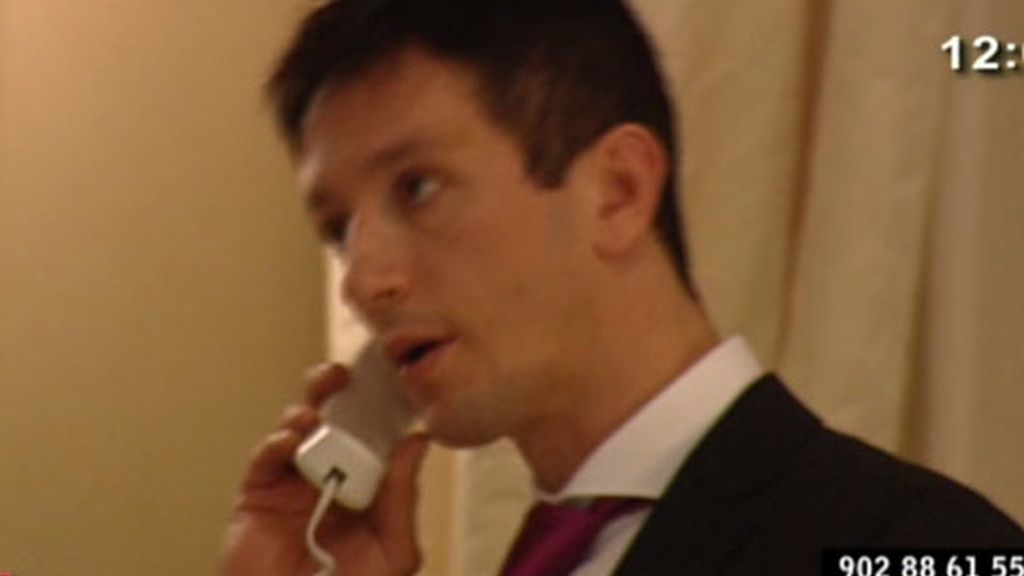 Ana Obregón y Adans Peres, juntos en la boda de Toñi Salazar