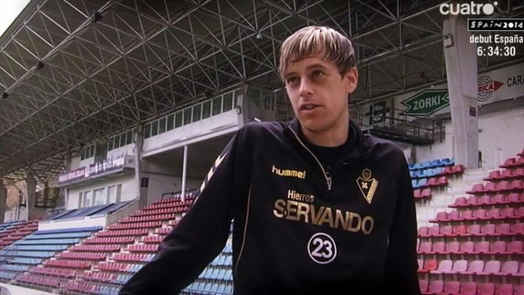 Javi Lara, héroe de la primera victoria del Eibar, analiza al campeón, su próximo rival