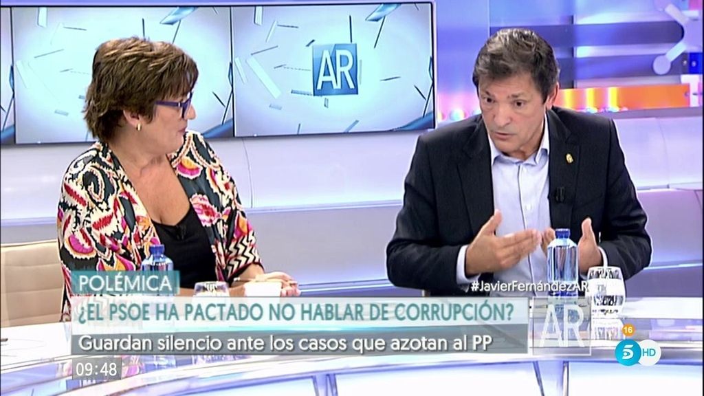Javier Fernández, sobre el PP: "Esos malos tienen ocho millones de votos"