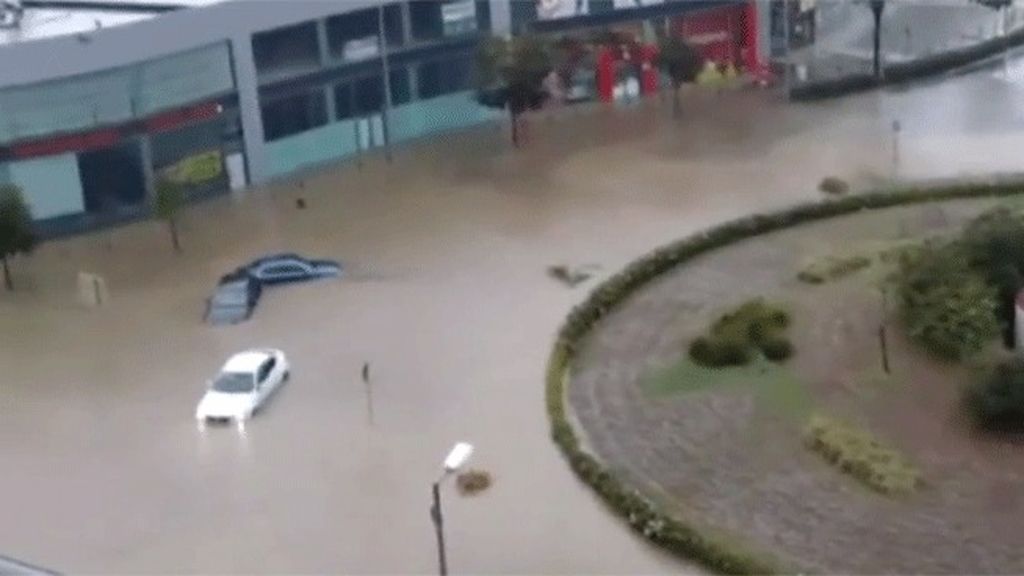 Inundaciones en Cataluña por las fuertes lluvias