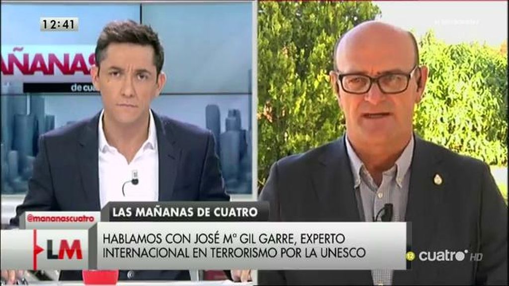 José María Gil Garre, experto en terrorismo por la Unesco: "He interactuado con terroristas por las redes sociales"