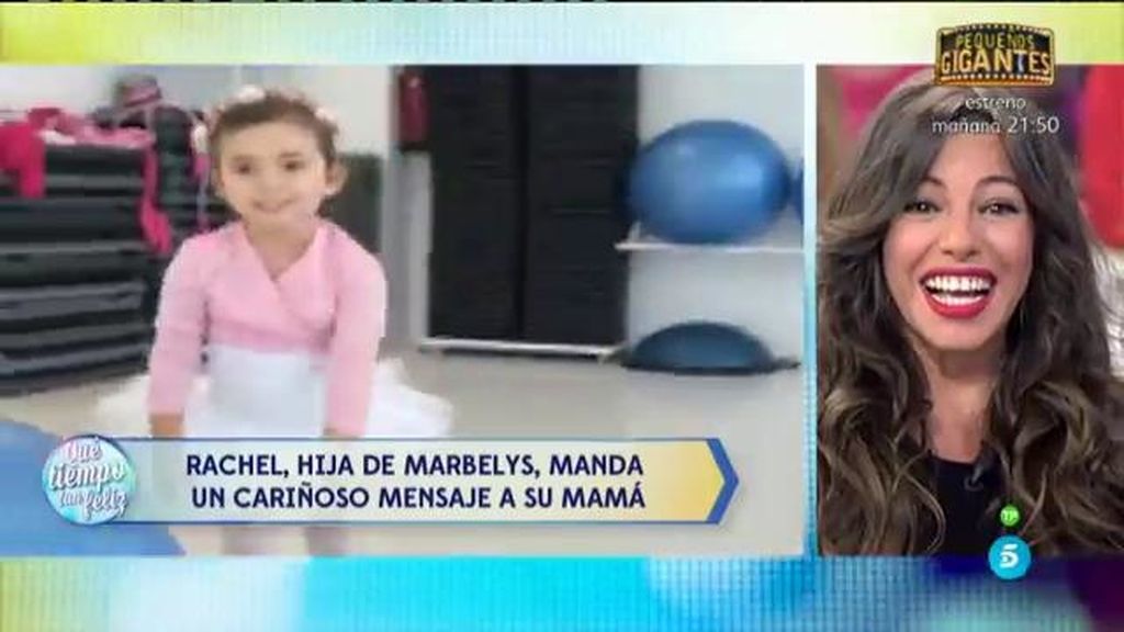 ¡Rachel, la hija de Marbelys, manda un cariñoso mensaje a su madre!