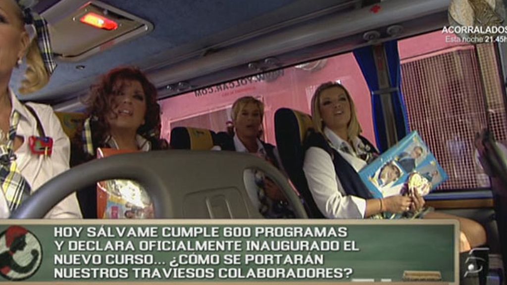 Sálvame vuelve al cole