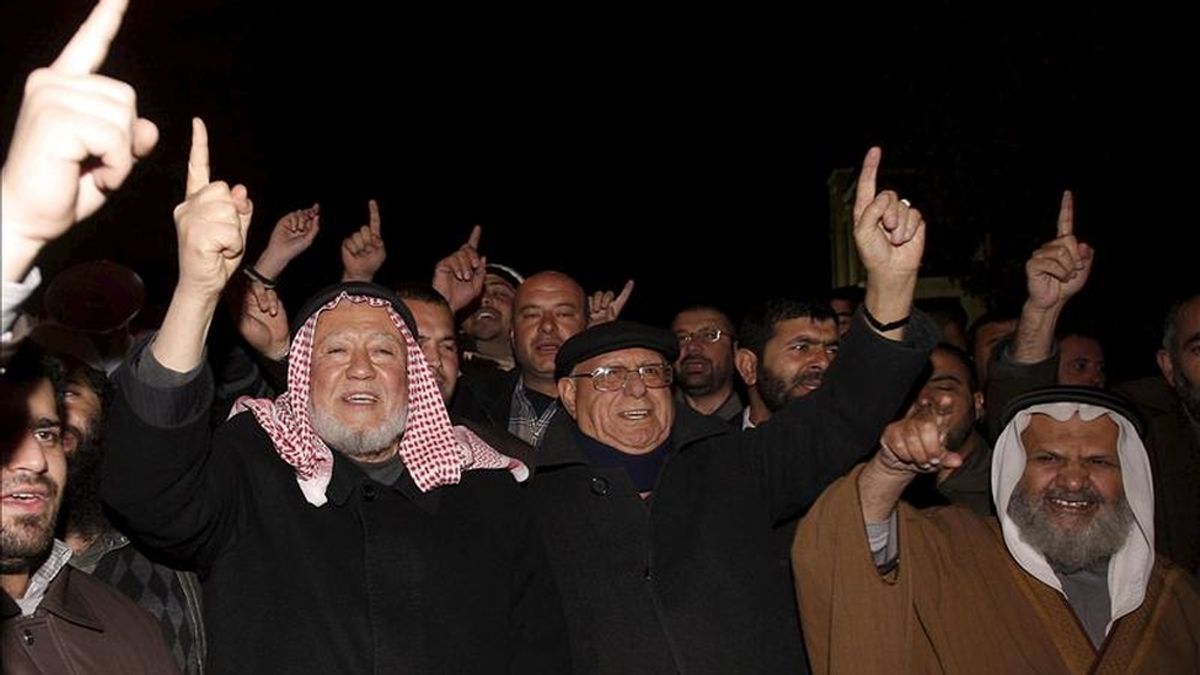 Manifestaciones este mes de febrero en Ammán, Jordania. EFE/Archivo