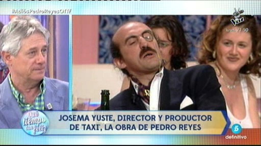 Josema Yuste: “Pedro Reyes tenía un talento único y era una persona sencilla”