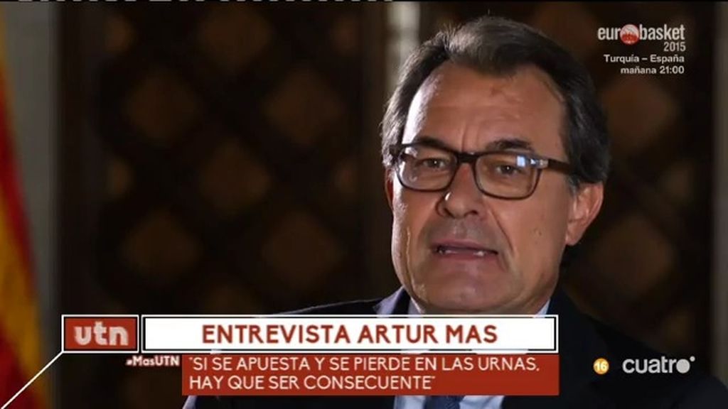 Artur Mas: "Mariano Rajoy y yo no nos hemos entendido prácticamente en nada"