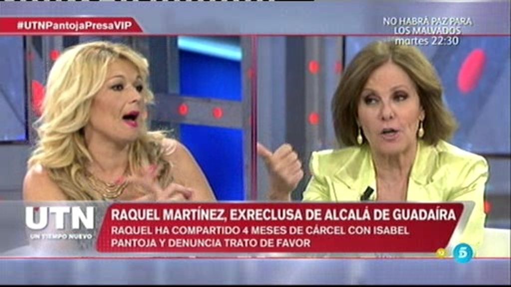Raquel Martínez enumera los tratos de favor que recibe Isabel Pantoja dentro de la cárcel