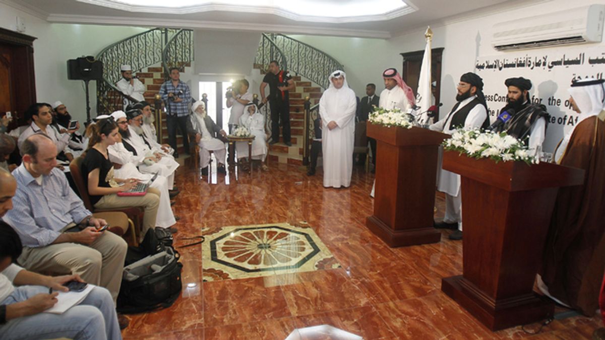 Los talibán abren una oficina diplomática en Doha, Qatar