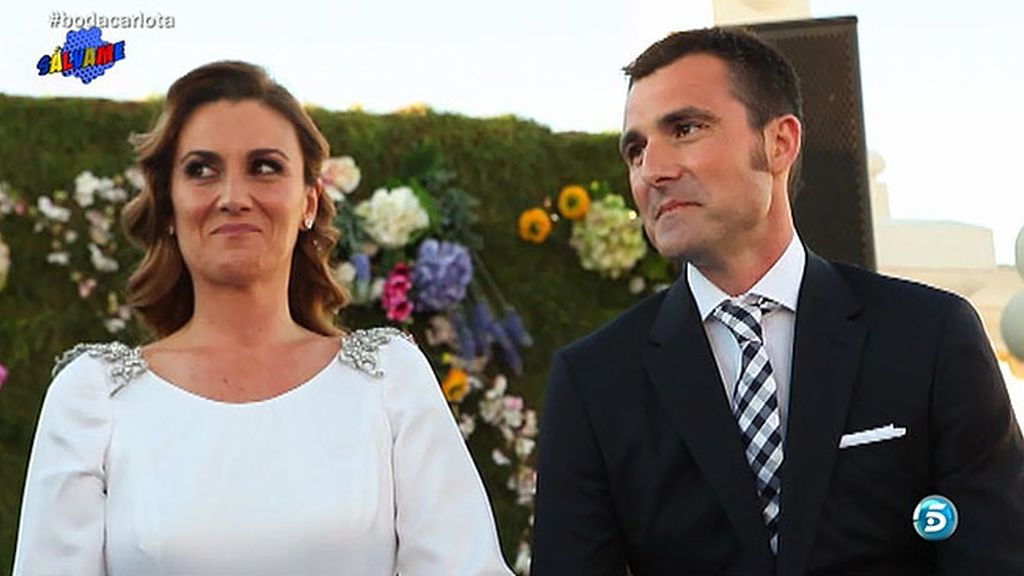 Colaboradores, directores, reporteros... El equipo, al completo en la boda de Carlota