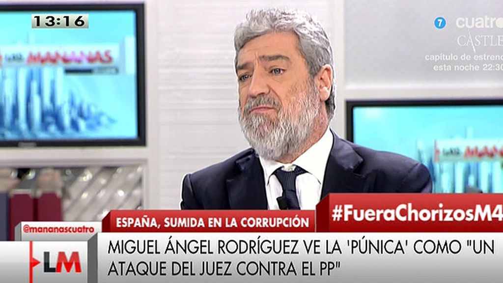 Rodríguez: “Tengo dudas de que la detención de 50 personas fuera imprescindible”