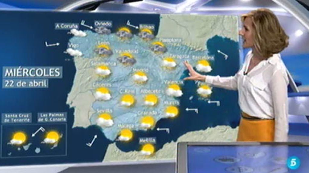 El tiempo con Rosalía Fernández