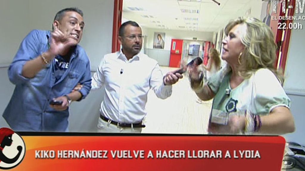 Kiko y Lydia, de nuevo enfrentados
