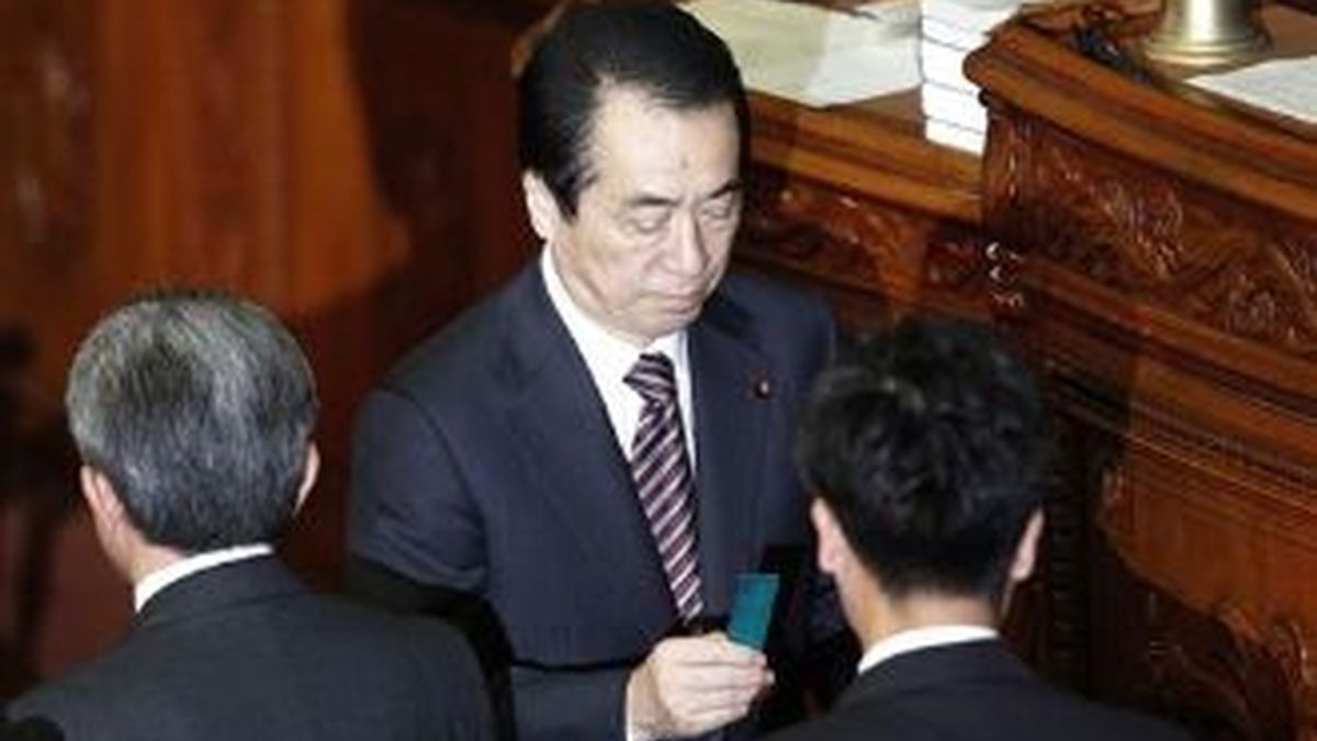 El primer ministro japonés, Naoto Kan pretendía dejar su cargo tras concluir los trabajos de reconstrucción y la crisis nuclear en la central de Fukushima-1.