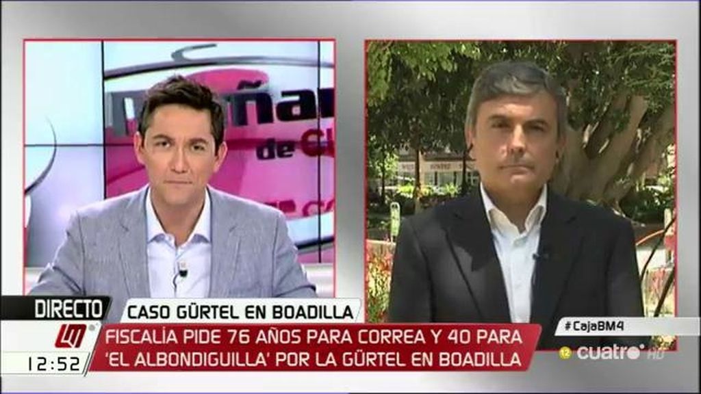 Pedro Saura: “Es otra trama contra los españoles porque se vuelve a expoliar a las arcas públicas”