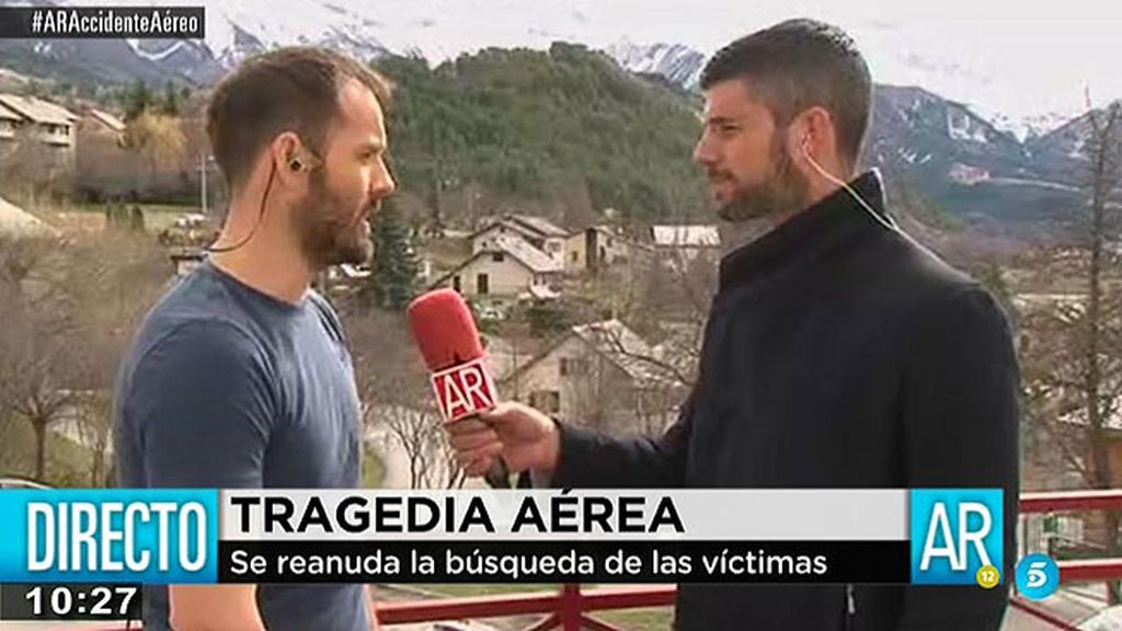 'AR' habla con un testigo del accidente