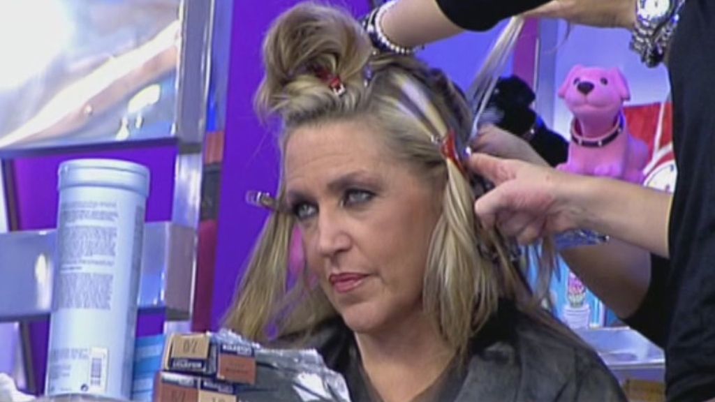 'Sálvame' se convierte en una peluquería