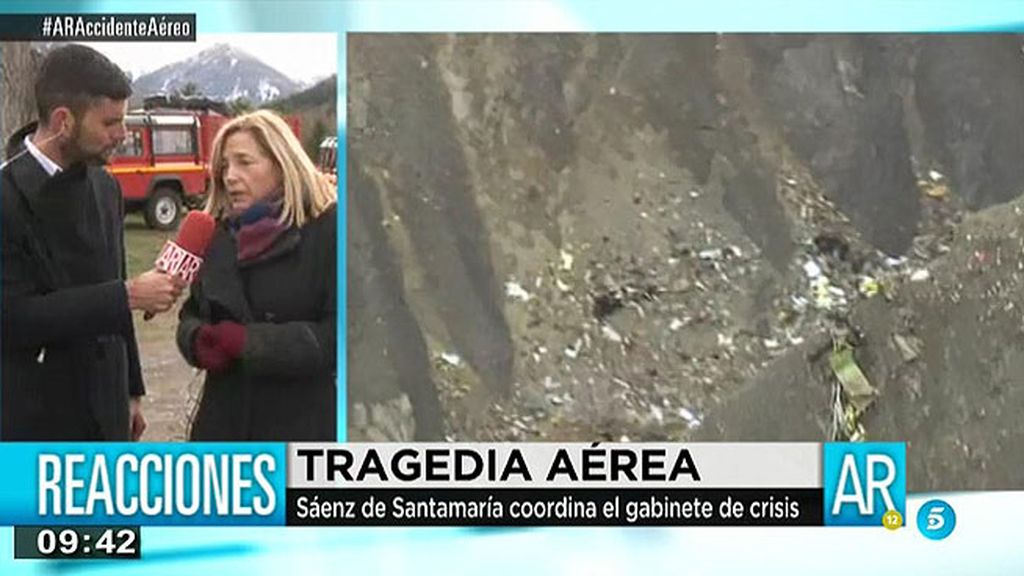 Joana Ortega, vicepresidenta de la Generalitat: "Las tareas de rescate van a ser muy largas y duras"