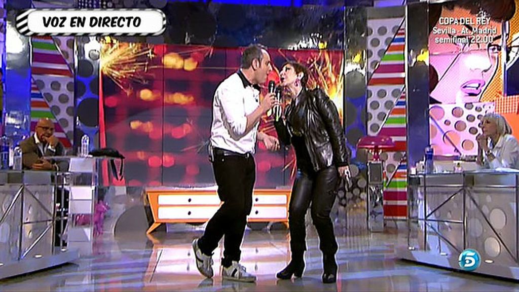 La particular versión de 'Colgando en tus manos' de los colaboradores