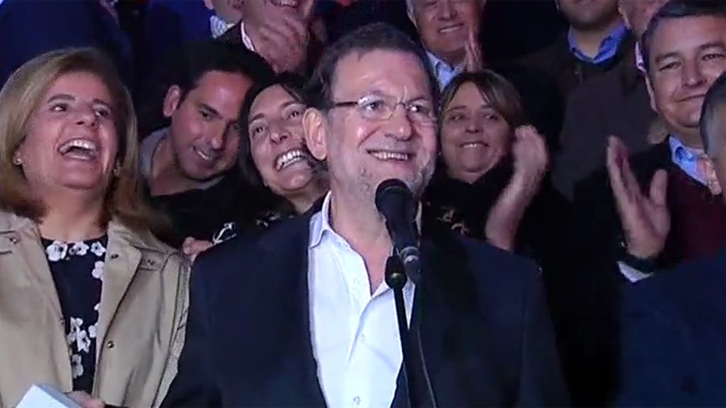 Rajoy da la bienvenida a la Navidad en Palos de la Frontera