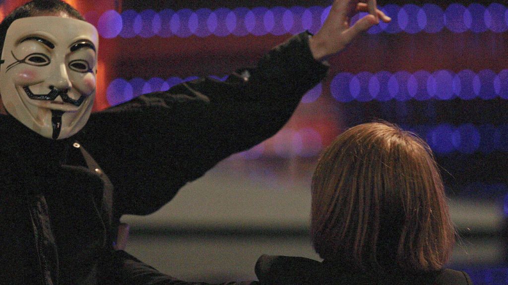 Anonymous en los Goya