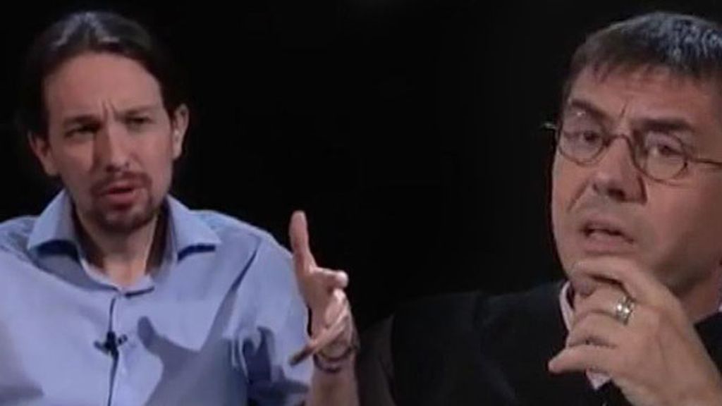 Pablo Iglesias y Monedero, cara a cara
