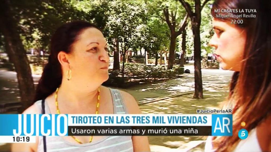 María, matriarca de 'Los Perla': "Yo no estaba en el lugar de los hechos"