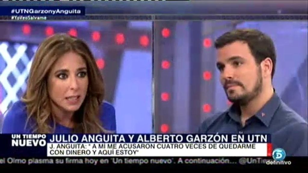 A. Garzón: "Para mi quien roba no es un compañero, no puede ser de izquierdas"