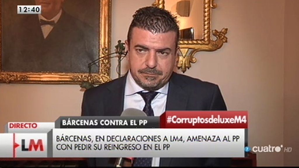Francisco Maroto, abogado de Luis Bárcenas: "Él sigue fuerte"