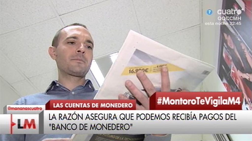 Luis Alegre, de la portada de 'La Razón': "Es una vergüenza para el periodismo español"