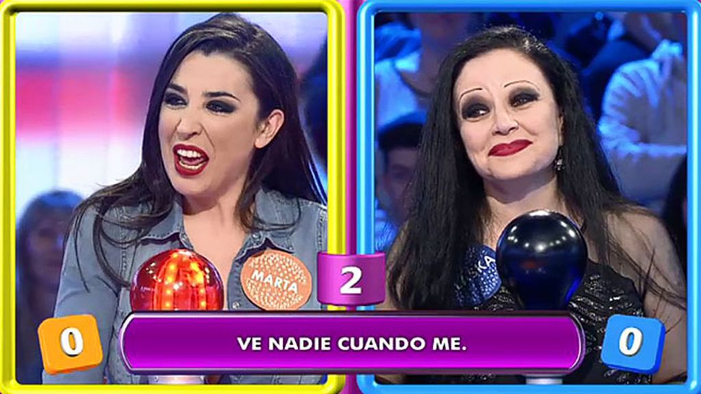 Marta, de 'Nancys Rubias', y su particular versión de 'Cuando nadie me ve'