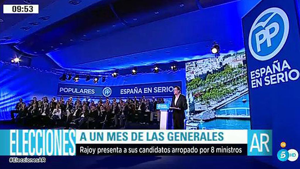 Rajoy: "El PSOE no es bueno para España"