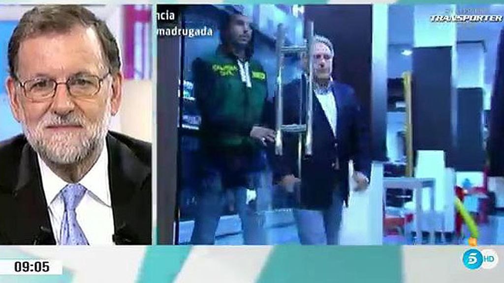 Rajoy, sobre el PP valenciano: "Lo importante es luchar entre todos contra la corrupción"