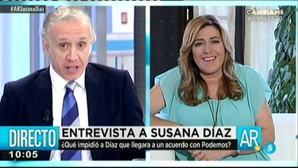 Susana Díaz: "Voy a evitar que se ponga en la calle a familias que no tengan otras alternativas"
