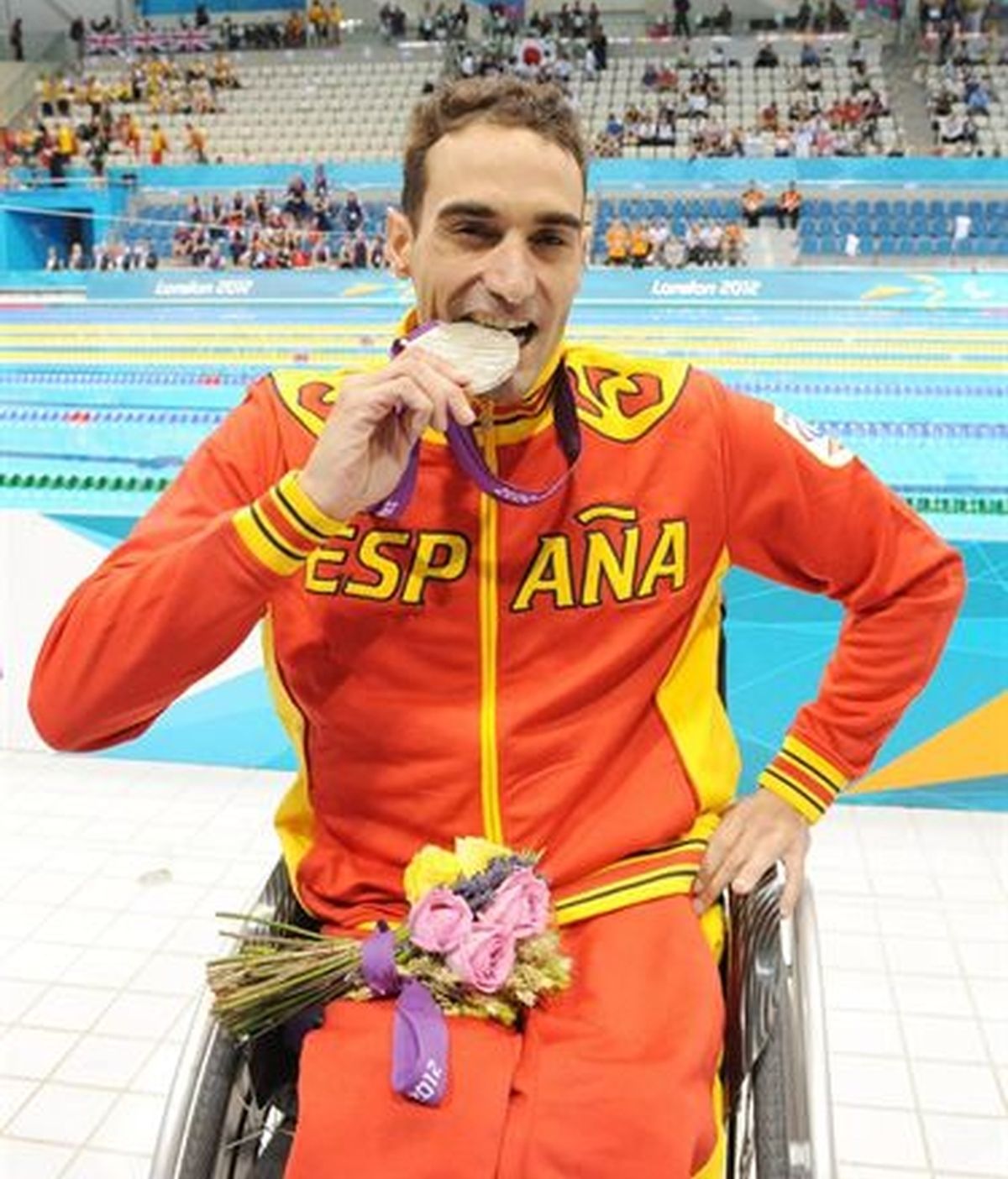El nadador español Miguel Luque