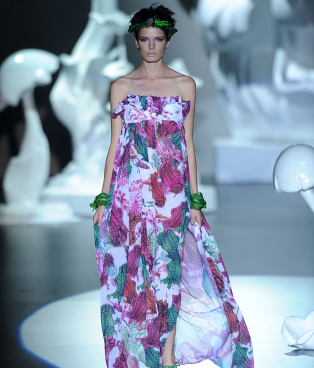 Baños en verde y rosa