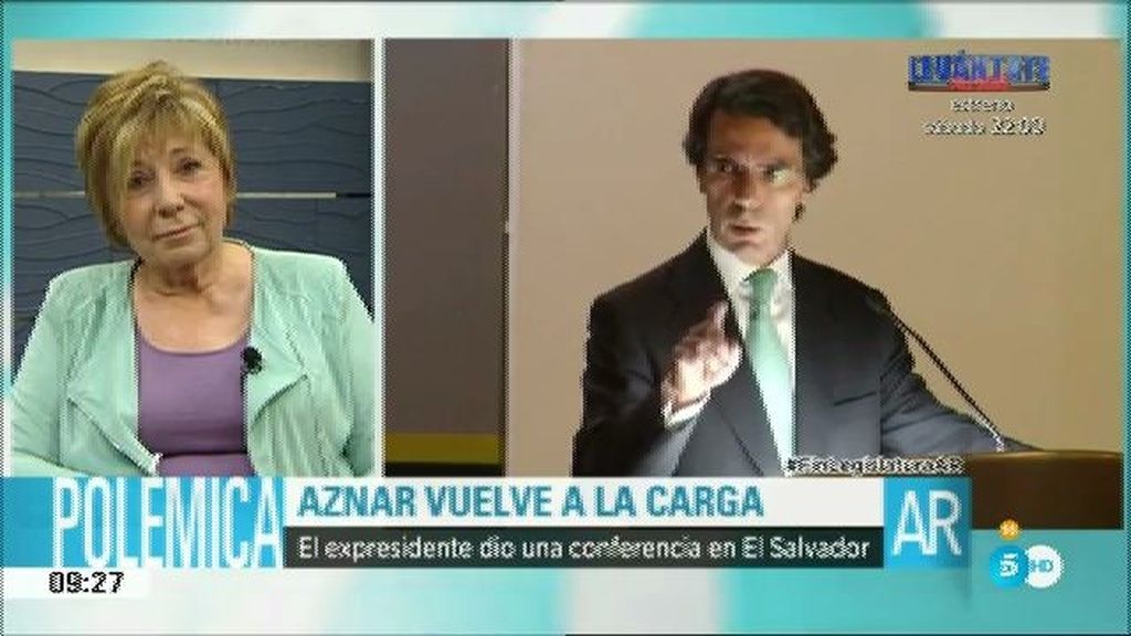 José María Aznar: "Faltan buenos políticos"