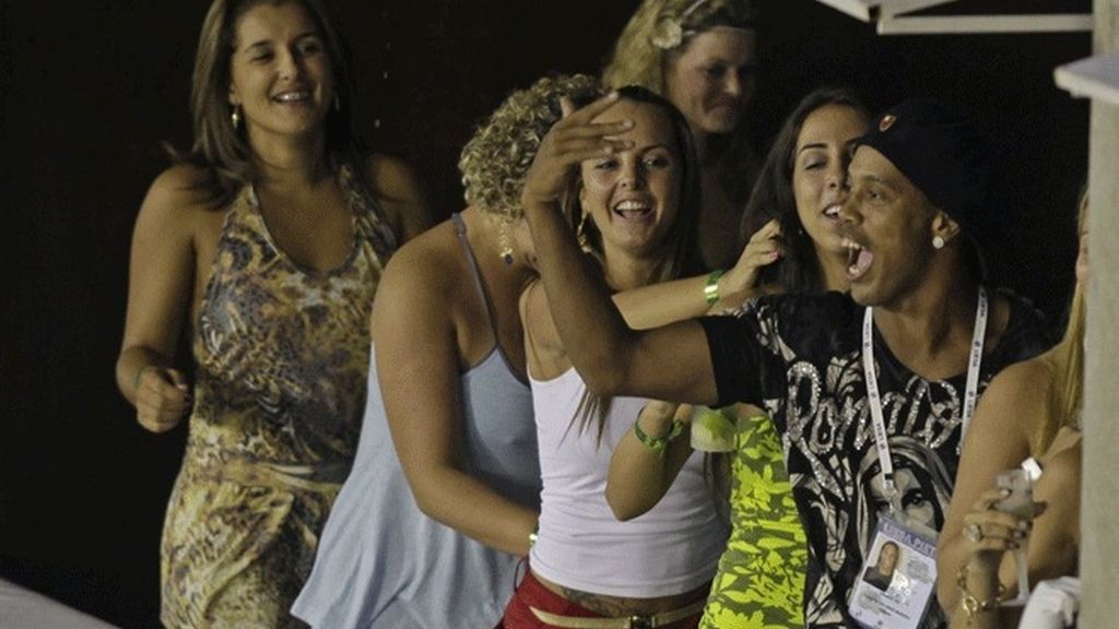 Los famosos se desmadran en el carnaval de Río de Janeiro