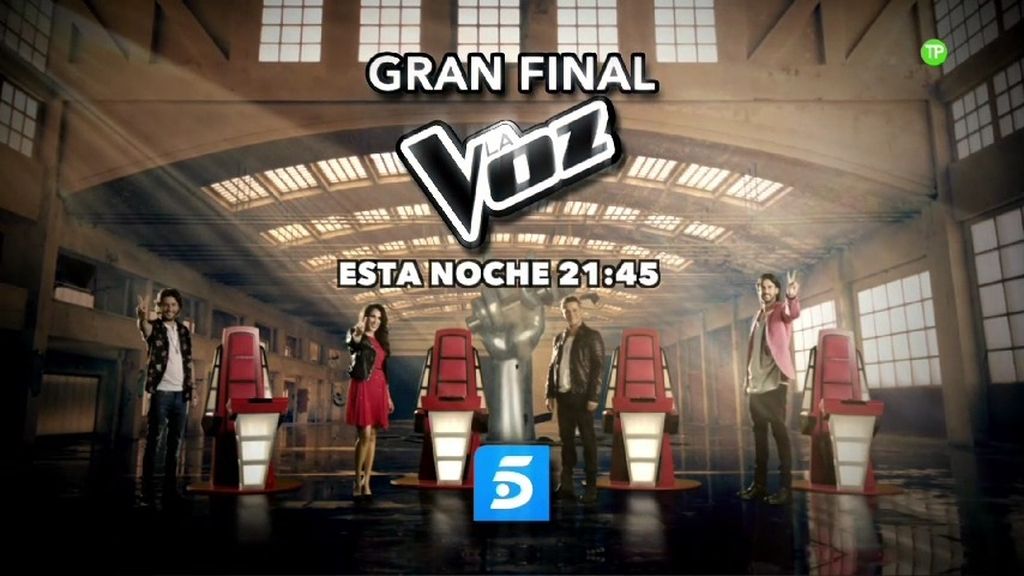 ¡No te pierdas la gran final de 'La Voz' esta noche en Telecinco!