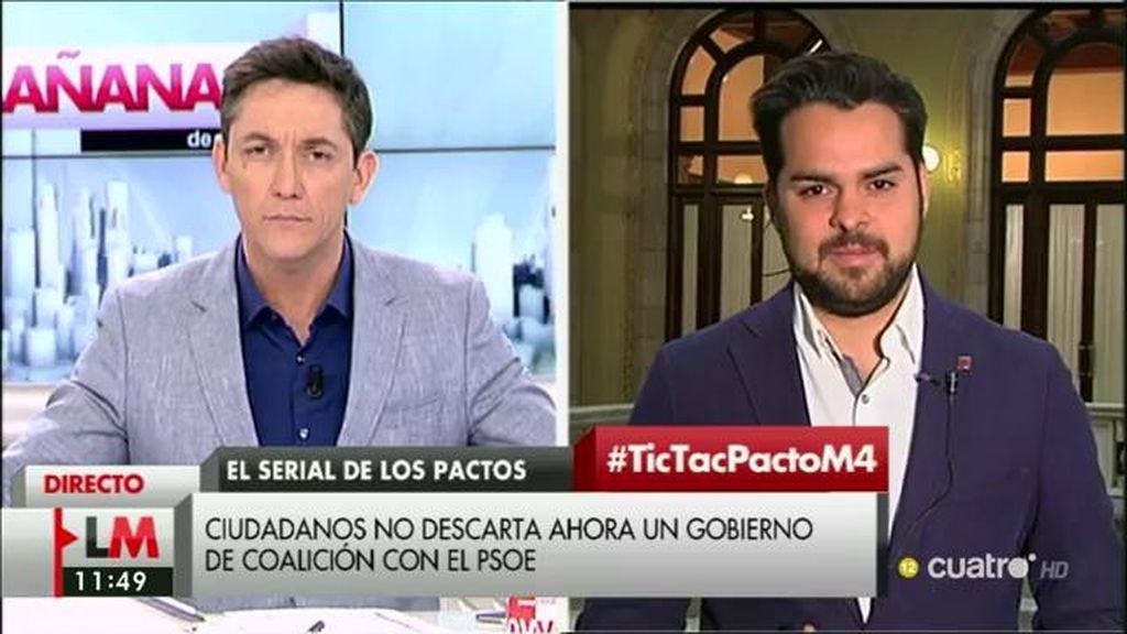 Fernando de Páramo (C's): "No hemos descartado entrar en un gobierno pero no se ha hablado de eso en las negociaciones