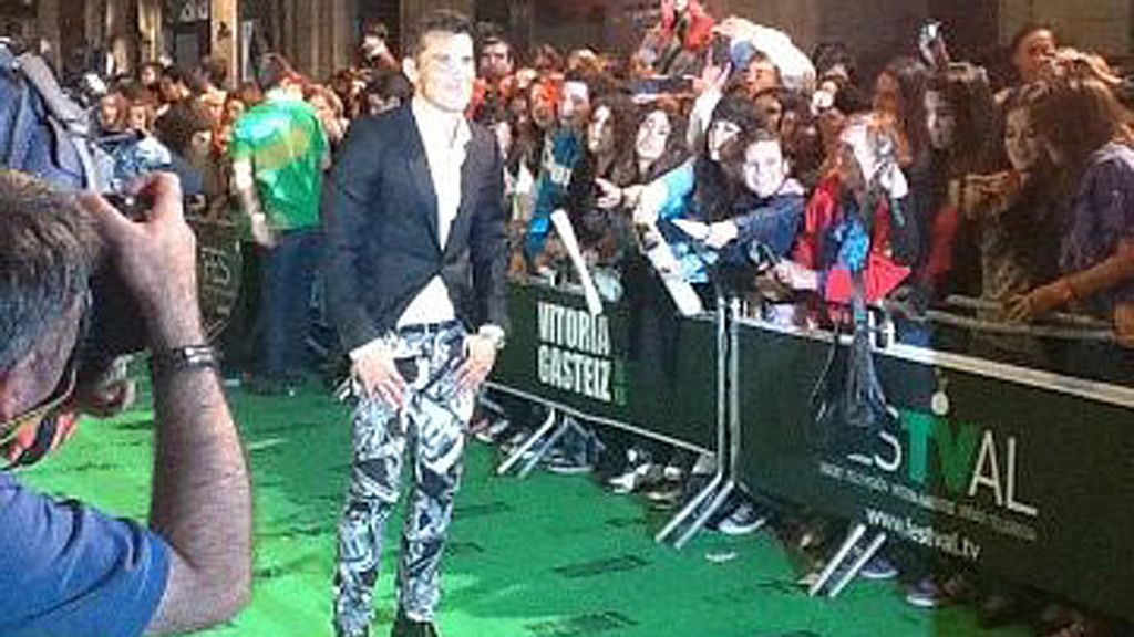 La alfombra 'verde', los coaches, el presentador, los fans...