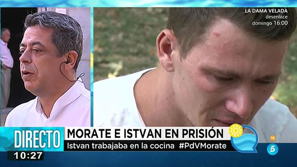 El comportamiento de Morate e Istvan en prisión era bueno, según el párroco