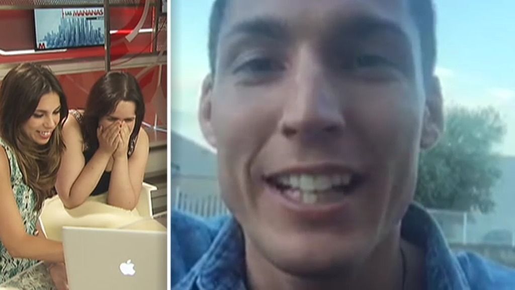 Aleix Espargaró, Bartra y Melissa Jiménez animan a Minerva en su carrera de periodista