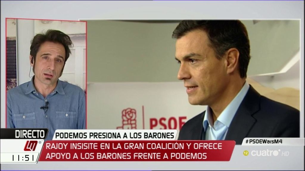 Javier Gallego, sobre Pedro Sánchez: “Es un órdago para intentar salvar su cuello que puede costar el cuello a su partido”