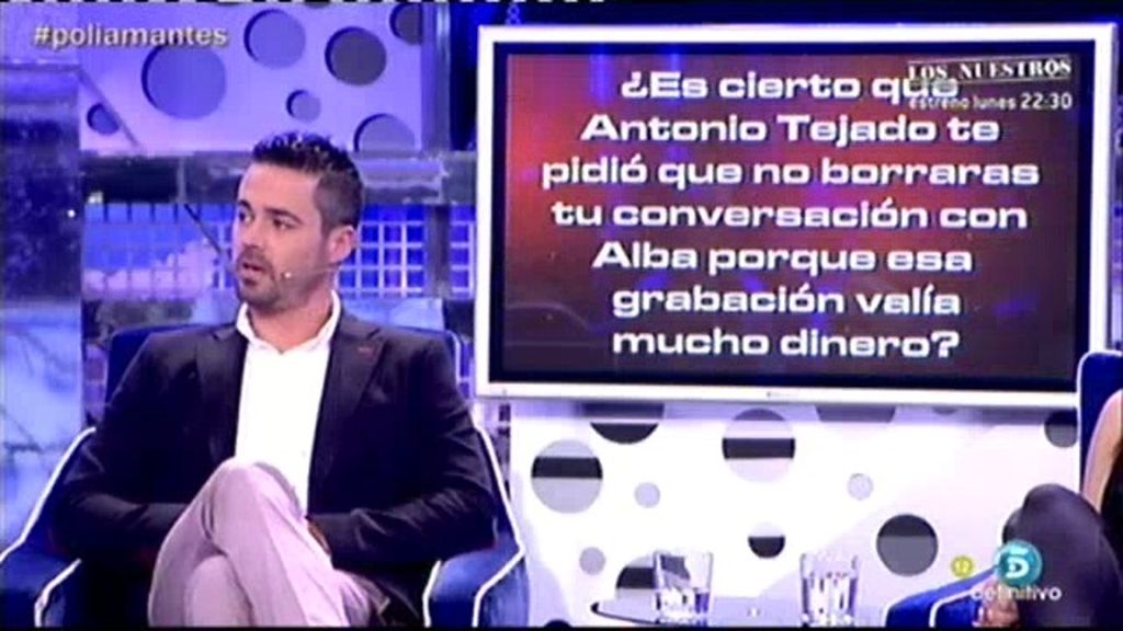 Ismael: "Tejado quería que vendiese mis conversaciones con Alba"