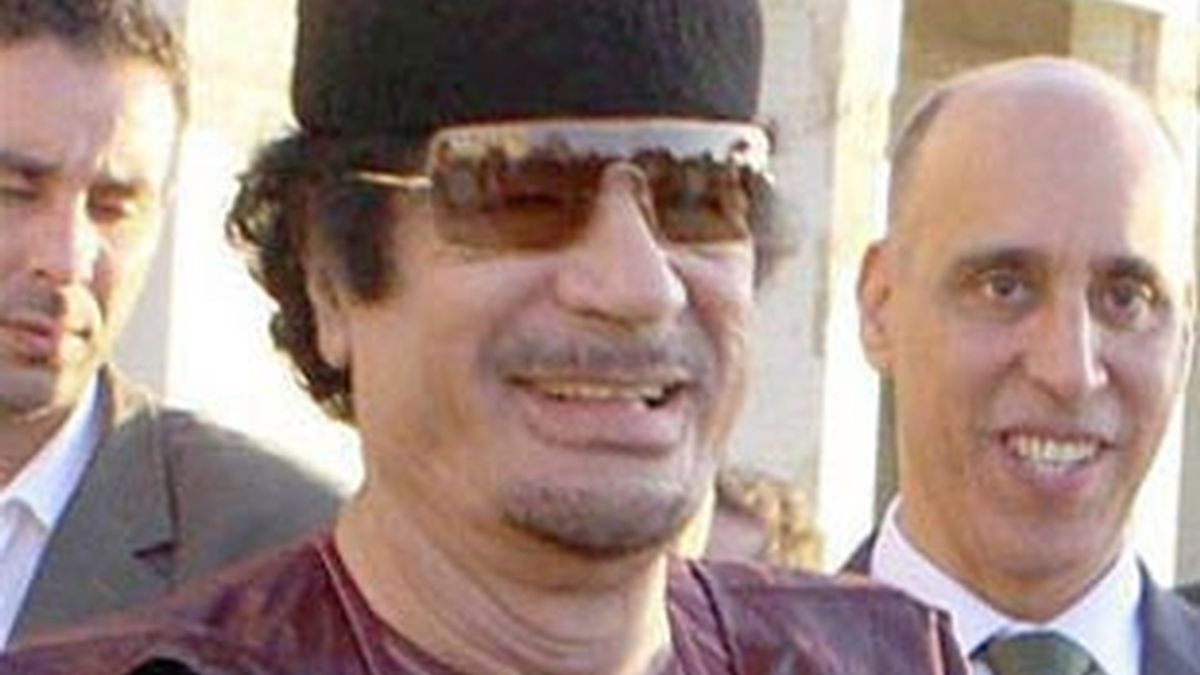 Muammar Gadafi en una imagen de archivo.