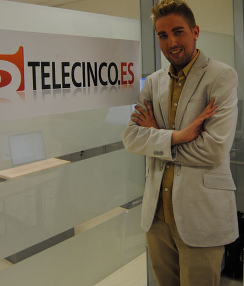 Dámaso visita telecinco.es